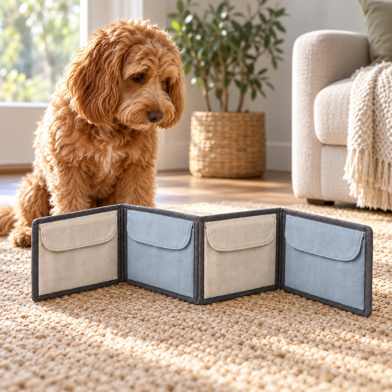 Four-panel Fold-Out Snuffle Book
